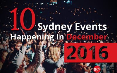 10 Sydney Events Happening In December 2016